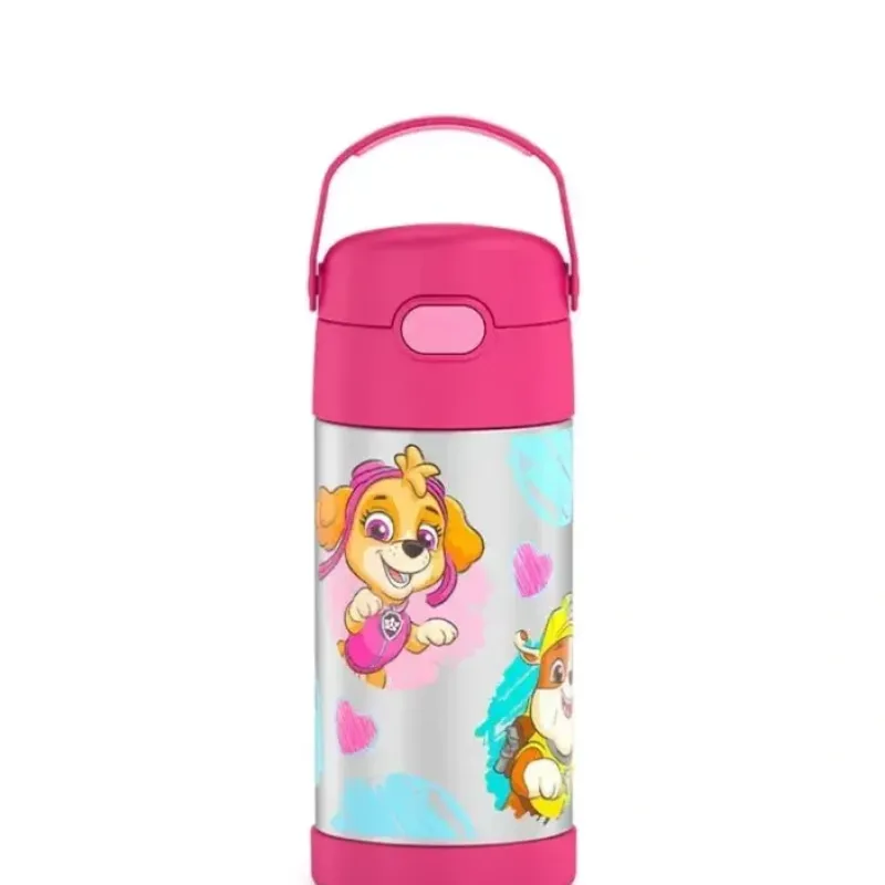 THERMOS - Vacuum Insulated Stainless Steel 12oz Straw Bottle, Paw Patrol Girl - cutbabycare.com | baby boutique & care hub* Hot