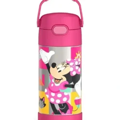 THERMOS - Vacuum Insulated Stainless Steel 12oz Straw Bottle, Minnie Mouse - cutbabycare.com | baby boutique & care hub* Best Sale