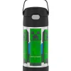 THERMOS - Vacuum Insulated Stainless Steel 12oz Straw Bottle, Minecraft - cutbabycare.com | baby boutique & care hub* Clearance