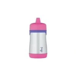 Thermos Foogo Phases Stainless Steel Sippy Cup W/Pink and Purple Accents 10 Oz - cutbabycare.com | baby boutique & care hub* Best