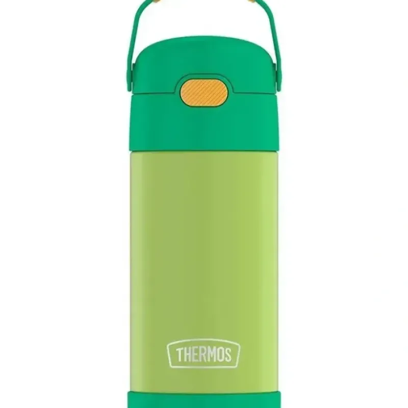 Thermos Funtainer Bottle 12 Oz, Lime/Orange - cutbabycare.com | baby boutique & care hub* Hot