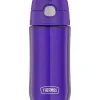Thermos Funtainer Hydration Plastic Bottle With Spout Lid 16 Oz, Purple - cutbabycare.com | baby boutique & care hub* New
