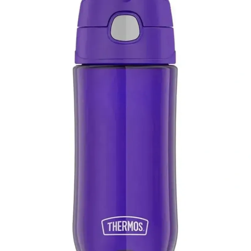 Thermos Funtainer Hydration Plastic Bottle With Spout Lid 16 Oz, Purple - cutbabycare.com | baby boutique & care hub* New