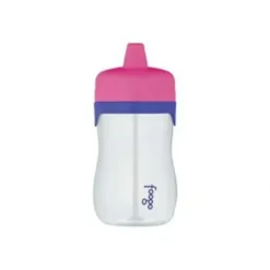 Thermos 11Oz Sippy Cup Crystal Clear With Pink and Purple Accents - cutbabycare.com | baby boutique & care hub* Outlet