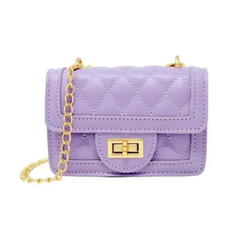 Tiny Treats - Tiny Classic Quilted Mini Purse, Lavender - cutbabycare.com | baby boutique & care hub* Shop