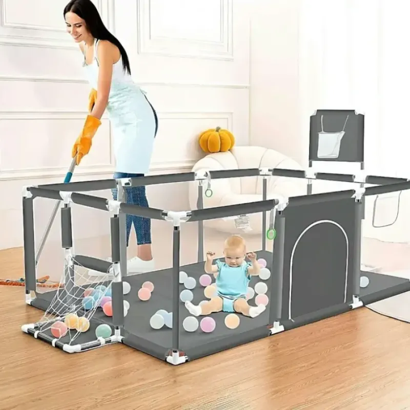 Toddly Little Explorer Deluxe Baby Play Pen Spacious & Safe - cutbabycare.com | baby boutique & care hub* Discount