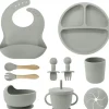 Toddly MealMate 15 Piece Baby & Toddler Silicone Feeding Set Starting Solids Bundle - cutbabycare.com | baby boutique & care hub* Flash Sale