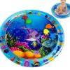 Toddly SplashCircle Round Tummy Time Water Mat Baby Sensory Play Mat - cutbabycare.com | baby boutique & care hub* Shop