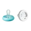 Tommee Tippee - Breast-Like Pacifier, Skin-Like Texture, Symmetrical Design, BPA-Free Binkies, 0-6M, 2-Count - cutbabycare.com | baby boutique & care hub* Best
