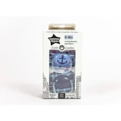 Tommee Tippee - Closer To Nature Little London Pacifier Assorted, 6-18M - cutbabycare.com | baby boutique & care hub* Best