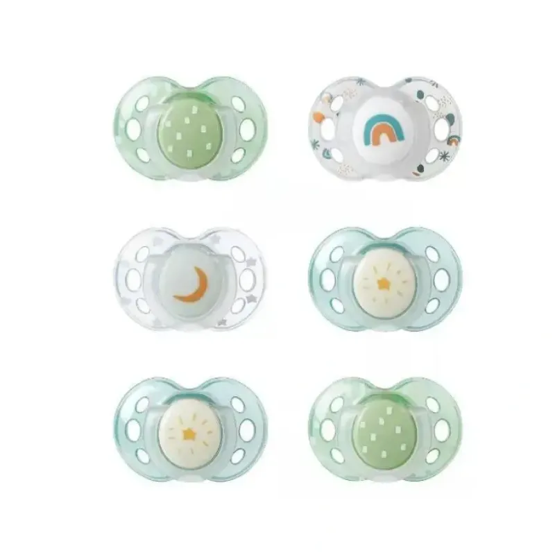 Tommee Tippee - 2-Pack Closer to Nature Night Time Toddler Soothie Pacifier, 18-36 Months, Colors May Vary - cutbabycare.com | baby boutique & care hub* Clearance