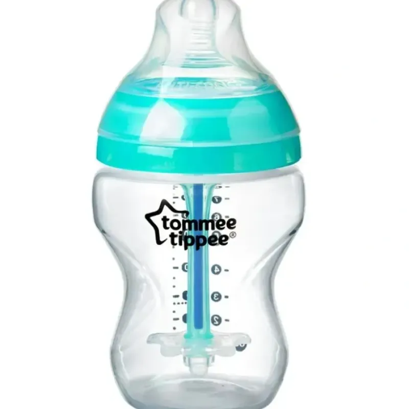 Tommee Tippee Baby/Newborn 0m+ 260ml Bottle w/ Heat Sensing Tube/Silicone Teat - cutbabycare.com | baby boutique & care hub* Online