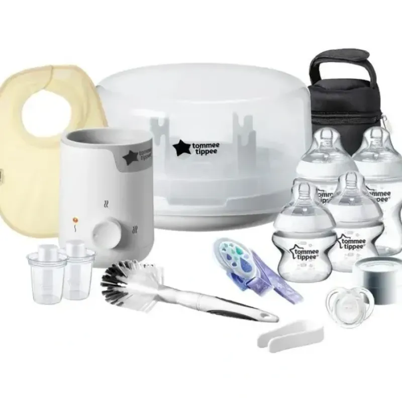 Tommee Tippee Closer To Nature Complete Newborn Starter Kit, Baby Bottle Gift Set - cutbabycare.com | baby boutique & care hub* Hot