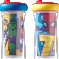 Tomy - 2 Pack Insulated Sippy Cup 9 Oz, Marvel - cutbabycare.com | baby boutique & care hub* Fashion