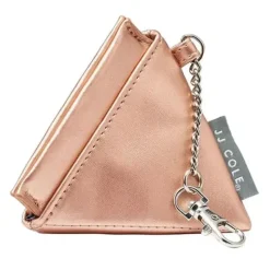 Tomy - JJ Cole Leather Pacifier Pyramid Pod, Rose Gold - cutbabycare.com | baby boutique & care hub* Online