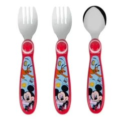 Tomy - 3Pk Disney Mickey Flatware - cutbabycare.com | baby boutique & care hub* Sale