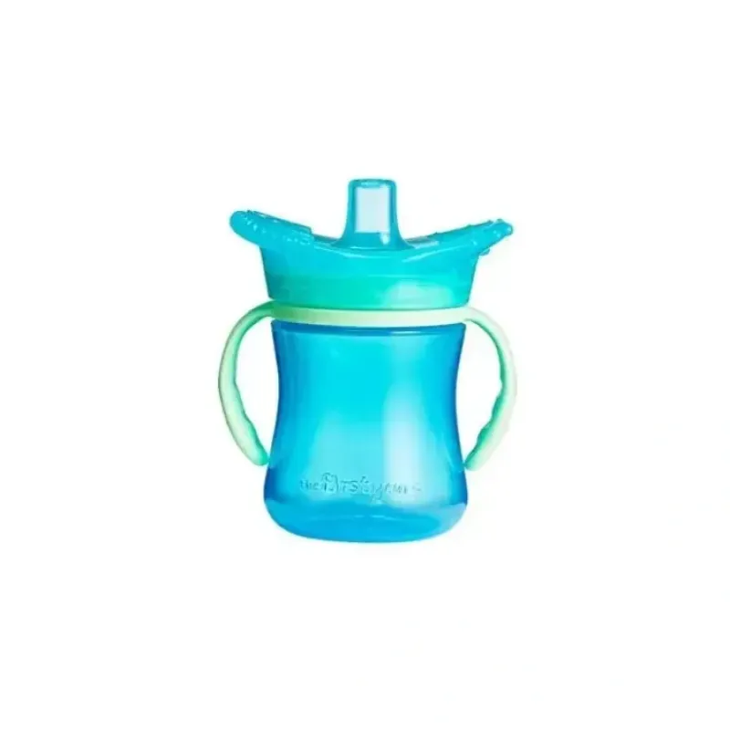 Tomy - The First Years Teethe Around Sensory Trainer Cup, 7 oz, Blue - cutbabycare.com | baby boutique & care hub* Sale