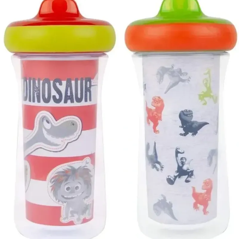 Tomy - The Good Dinosaur Drop Guard Insulated Sippy Cup 2 Pk - cutbabycare.com | baby boutique & care hub* New