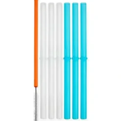 Tomy Boon Snug Silicone Straws with Brush - 6Pk - cutbabycare.com | baby boutique & care hub* New