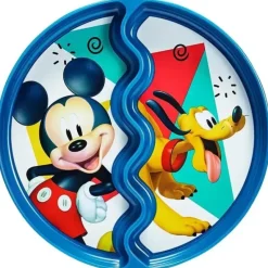 Tomy The First Years Suction Kids Plate Divided, Mickey/Pluto - cutbabycare.com | baby boutique & care hub* Sale