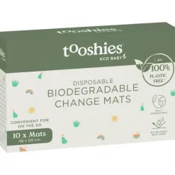 Tooshies Biodegradable Change Mats 10 Pack - cutbabycare.com | baby boutique & care hub* Discount