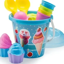 Top Race - 14 Piece Ice Cream Beach Pail Blue - Toddler toy - cutbabycare.com | baby boutique & care hub* Cheap