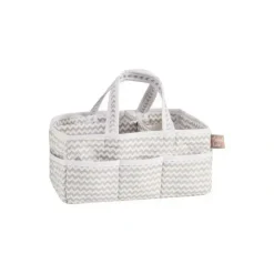 Trend Lab - Dove Gray Chevron Storage Caddy - cutbabycare.com | baby boutique & care hub* New