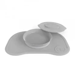 Twistshake Click Mat and Plate 6M+ - Grey - cutbabycare.com | baby boutique & care hub* Shop