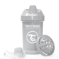 Twistshake Crawler Cup 8M+ 10oz - Grey - cutbabycare.com | baby boutique & care hub* Best