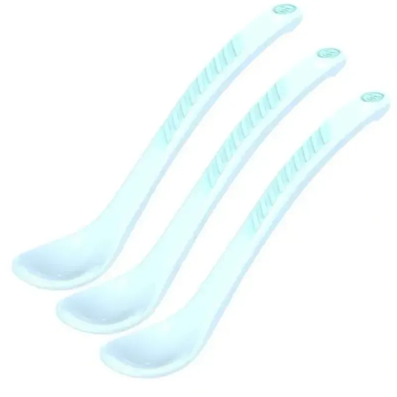 Twistshake 3-Pack Feeding Spoon 4+M - Baby Blue - cutbabycare.com | baby boutique & care hub* Cheap