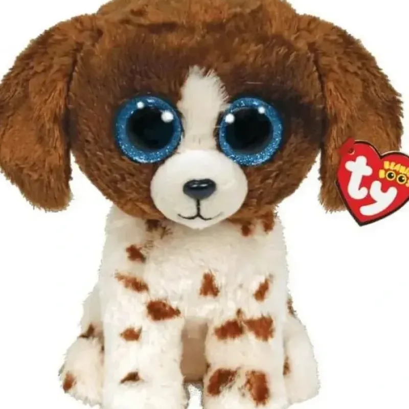 Ty - MUDDLES the White & Brown Spotted Dog, Medium - cutbabycare.com | baby boutique & care hub* Discount