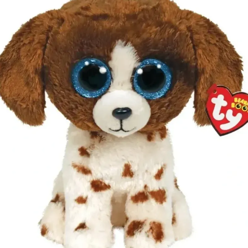 Ty - Plush, Muddles Brown White Dog - cutbabycare.com | baby boutique & care hub* New