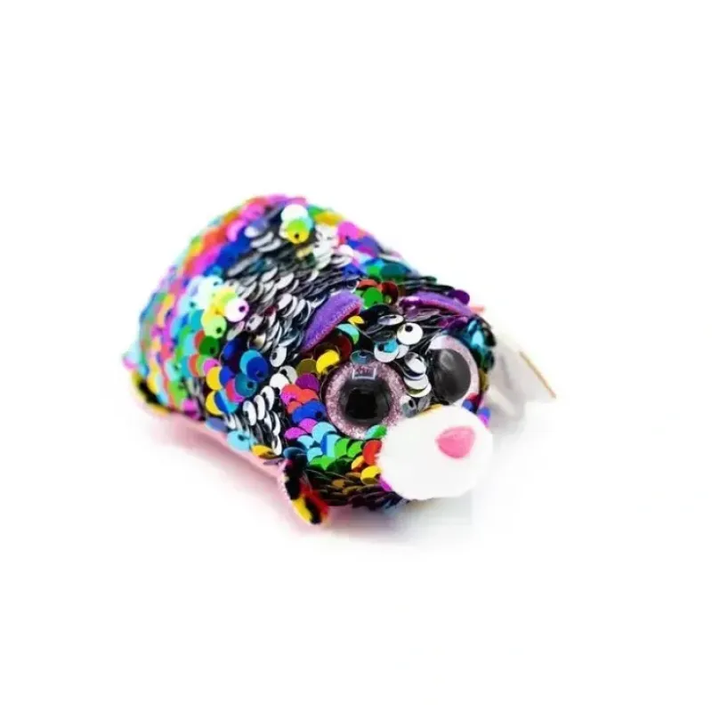 Ty Teeny Tys Dotty the Leopard, Sequin, Multicolor | Leopard Stuffed Animals - cutbabycare.com | baby boutique & care hub* Clearance