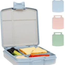 Ubbi - Bento Lunch Box for Kids, Cloudy Blue - cutbabycare.com | baby boutique & care hub* Best Sale
