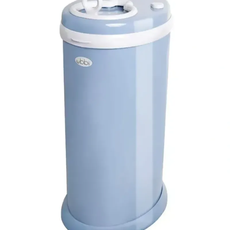 Ubbi - Steel Odor Locking Diaper Pail, Cloud Blue - cutbabycare.com | baby boutique & care hub* Online