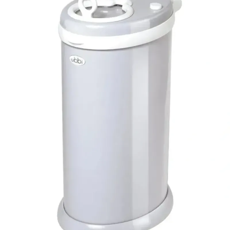 Ubbi - Steel Odor Locking Diaper Pail, Grey - cutbabycare.com | baby boutique & care hub* Flash Sale