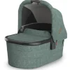 Uppababy - Bassinet V3, Gwen(Green Mélange/Carbon Frame) - cutbabycare.com | baby boutique & care hub* Discount