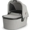 Uppababy - Bassinet V3, Savannah(Pearl Gray Jacquard/Carbon Frame) - cutbabycare.com | baby boutique & care hub* Clearance