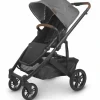 Uppababy - Cruz V2 Stroller, Greyson (Charcoal Melange/Carbon/Saddle Leather) - cutbabycare.com | baby boutique & care hub* Sale