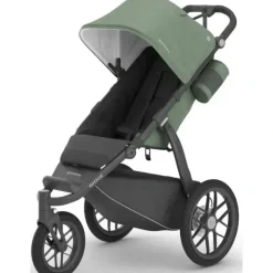 Uppababy - Ridge Jogging Stroller, Gwen (Green Mélange/Carbon Frame) - cutbabycare.com | baby boutique & care hub* New
