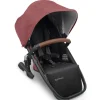 Uppababy - Rumbleseat V2, Lucy (Rosewood Mélange/Carbon/Saddle Leather) - cutbabycare.com | baby boutique & care hub* Clearance