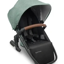 Uppababy - Rumbleseat V2 Stroller, Gwen (Green Mélange/Carbon/Saddle Leather) - cutbabycare.com | baby boutique & care hub* Shop