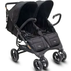 Valco Baby Snap Duo Blk Bty 4Wheel 2Seat Stroller - cutbabycare.com | baby boutique & care hub* Flash Sale