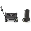 Veer Robotically Welded Aluminium Frame Cruiser Stroller Pram With Travel Bag Black - cutbabycare.com | baby boutique & care hub* Outlet