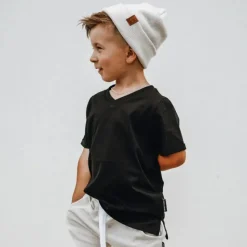 V-NECK TEE - BLACK - cutbabycare.com | baby boutique & care hub* Shop