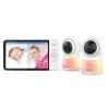 VTech 2-Camera 7 Inch Smart HD Video Baby Monitor With Remote Access 1080p - cutbabycare.com | baby boutique & care hub* New