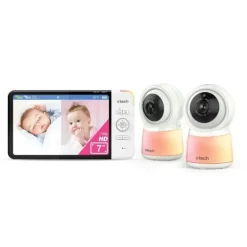VTech 2-Camera 7 Inch Smart HD Video Baby Monitor With Remote Access 1080p - cutbabycare.com | baby boutique & care hub* New