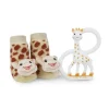 Vulli - Sophie La Giraffe Waddle Rattle Socks Set - cutbabycare.com | baby boutique & care hub* Online