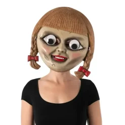 Warner Bros Annabelle Googly Eyes Mask Halloween Party Ladies/Womens Costume - cutbabycare.com | baby boutique & care hub* Shop
