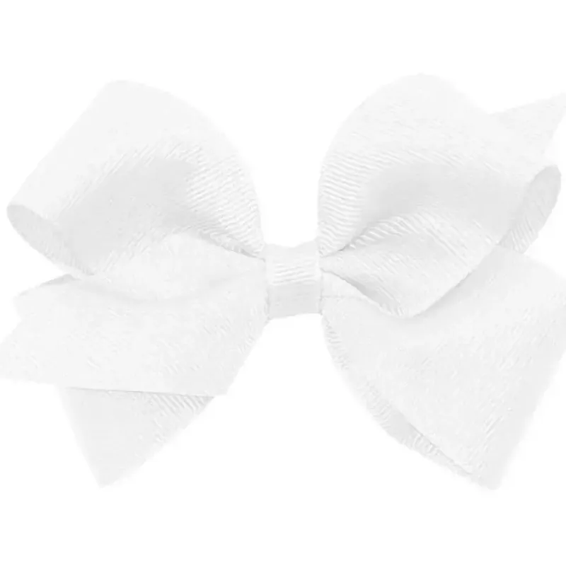 Wee Ones - Basic Grosgrain White Bow - cutbabycare.com | baby boutique & care hub* Best